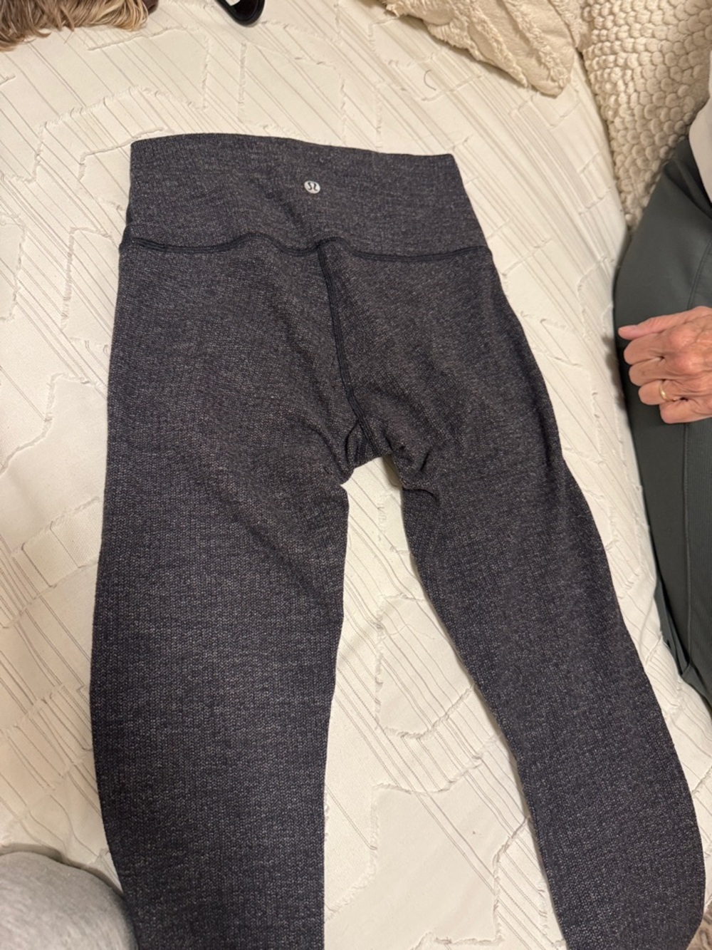 lululemon athletica Dark Heather Gray High-Rise Leggings
